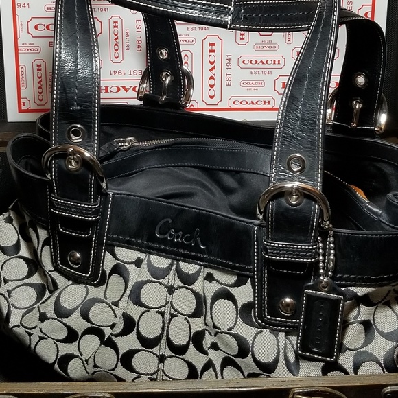 Coach Handbags - Coach Soho Pleaded Business Tote (Big Coach)